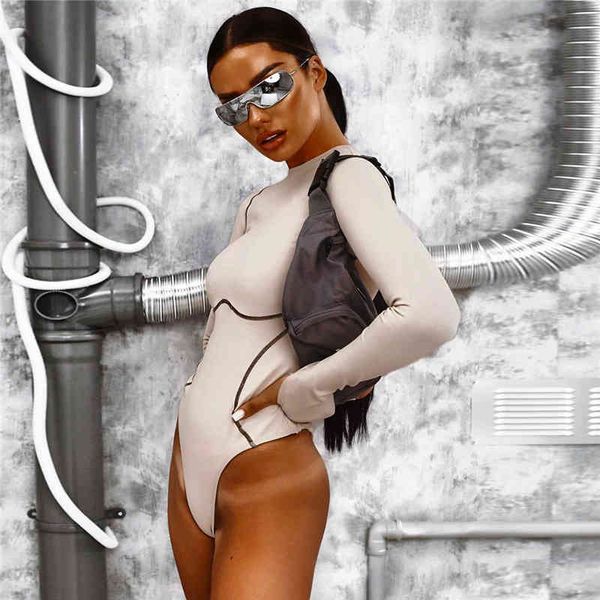 slim ladies bodysuits skinny bodycon women bodysuit o-neck long sleeve female outfits fitness sporty workout bodysuit, Black;white
slim ladies bodysuits skinny bodycon women bodysuit o-neck long sleeve female outfits fitness sporty workout bodysuit, Black;white
