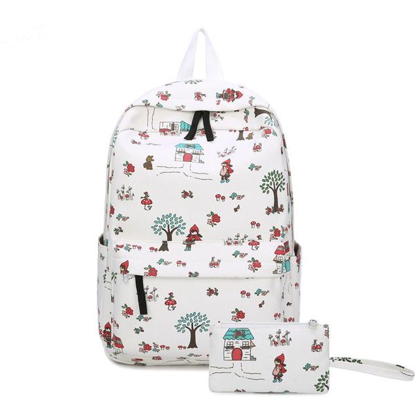 school bags fresh sweet lady woman lapbackpacks summer fashion printing casual travel backpack for girls mochila feminina
school bags fresh sweet lady woman lapbackpacks summer fashion printing casual travel backpack for girls mochila feminina