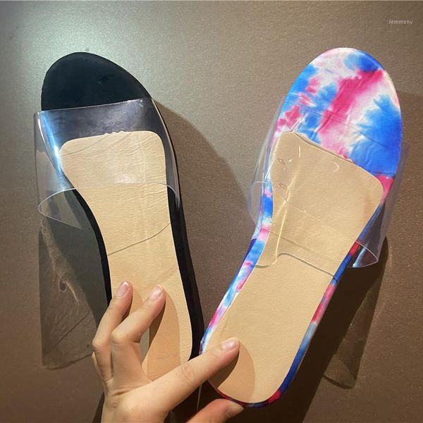 comfortable for ladies summer beach casual platform slippers fashion crystal clear and transparent upper women sandals1, Black
comfortable for ladies summer beach casual platform slippers fashion crystal clear and transparent upper women sandals1, Black