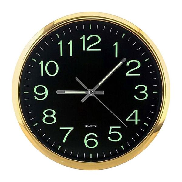 wall clocks 12 inch round large luminous clock glow in the dark non-ticking indoor decor
wall clocks 12 inch round large luminous clock glow in the dark non-ticking indoor decor