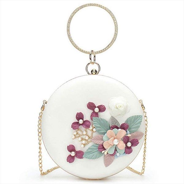 fggs round banquet party bag with hasp lock women day clutches ladies wedding hand tote purse 3d flower
fggs round banquet party bag with hasp lock women day clutches ladies wedding hand tote purse 3d flower