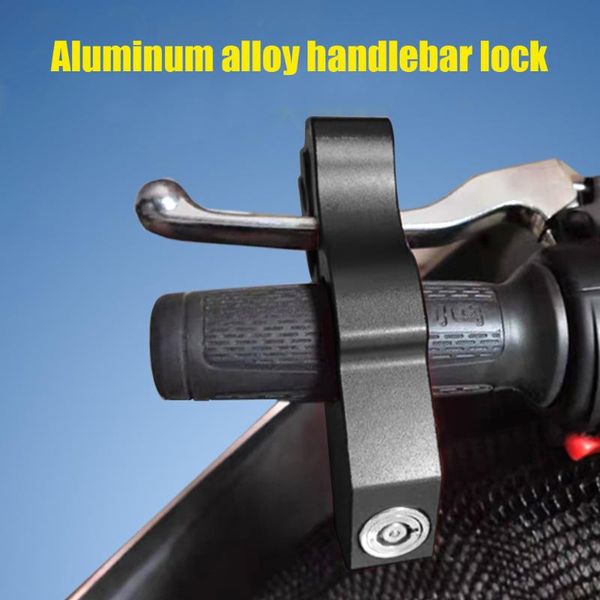 bike locks electric scooter handlebar grip lock aluminum alloy anti-theft brake lever security cycling accessories
bike locks electric scooter handlebar grip lock aluminum alloy anti-theft brake lever security cycling accessories