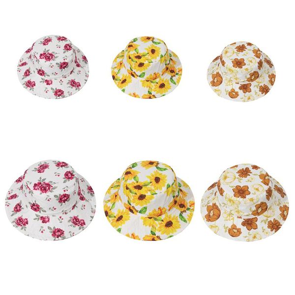 summer baby sun hat anti uv protection fisherman kids breathable flowers print soft beach boys girls cap caps & hats, Yellow
summer baby sun hat anti uv protection fisherman kids breathable flowers print soft beach boys girls cap caps & hats, Yellow
