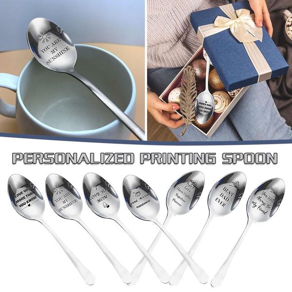 spoons engraved spoon present for husband madam family and friends tableware stainless steel coffee teaspoons
spoons engraved spoon present for husband madam family and friends tableware stainless steel coffee teaspoons