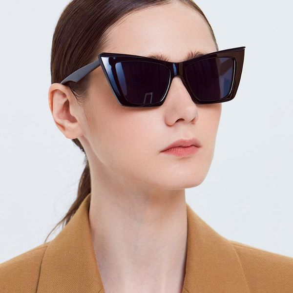 trendy fashion sunglasses for 2021 women cat eye pc material box packing fast lx071, White;black
trendy fashion sunglasses for 2021 women cat eye pc material box packing fast lx071, White;black