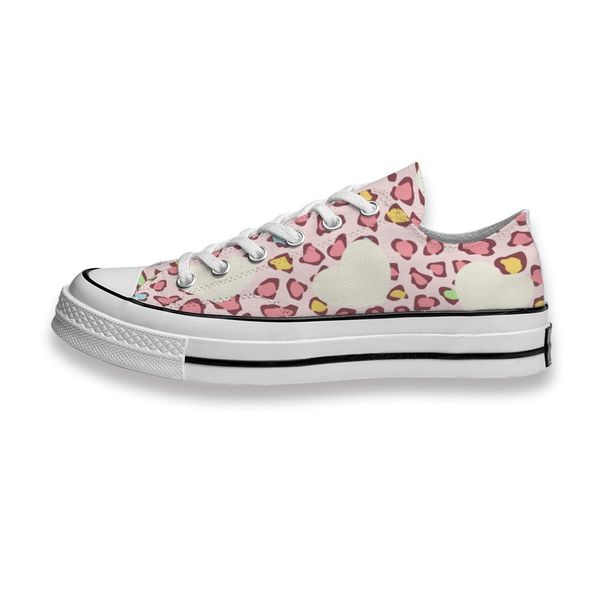 custom printed sho cute pink leopard stripe love heart sneakers low mens womens skateboard sport footwear diy trainers canvas
custom printed sho cute pink leopard stripe love heart sneakers low mens womens skateboard sport footwear diy trainers canvas