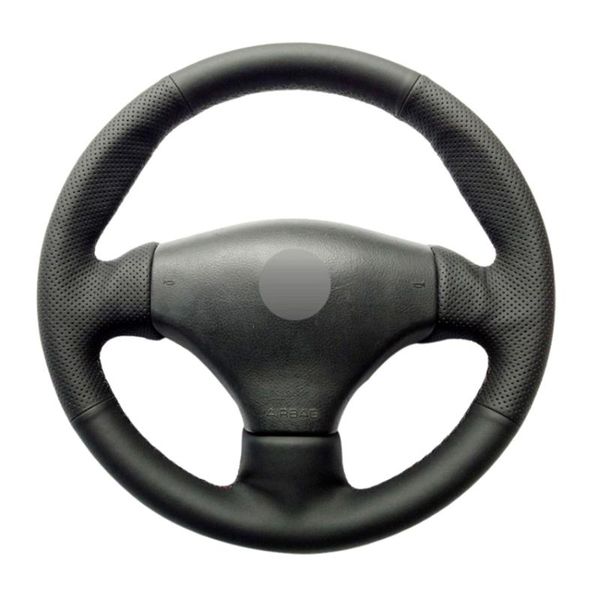 steering wheel covers black artificial leather handsewing no-slip car cover for 206 1998-2005 sw 2003-2005 cc
steering wheel covers black artificial leather handsewing no-slip car cover for 206 1998-2005 sw 2003-2005 cc