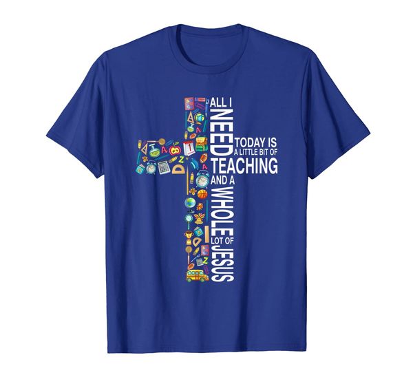 Little Teaching Whole Jesus Cross Teacher T-shirt, Mainly pictures