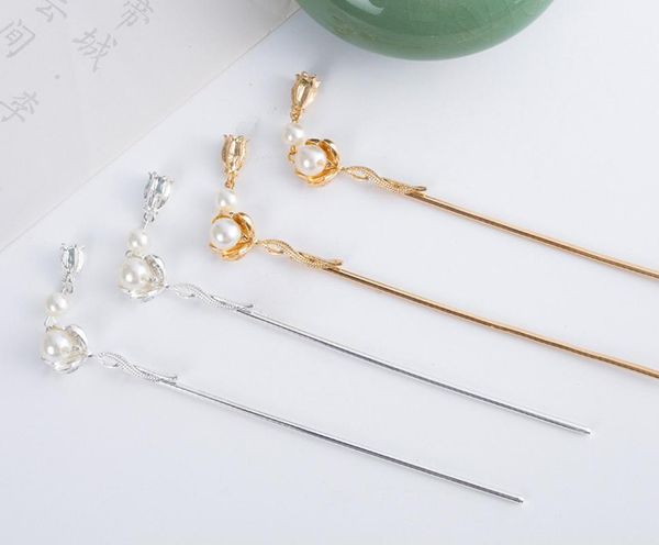 hair clips & barrettes classical hairpin chinese style clasp gentle temperament for ladies and girls pearl oriental beauty birthday gifts, Golden;silver
hair clips & barrettes classical hairpin chinese style clasp gentle temperament for ladies and girls pearl oriental beauty birthday gifts, Golden;silver