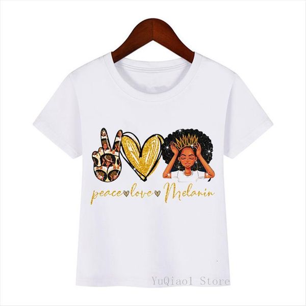 peace love melanin cute little afro american black girl magic kids t shirt summer children basic white, Blue
peace love melanin cute little afro american black girl magic kids t shirt summer children basic white, Blue