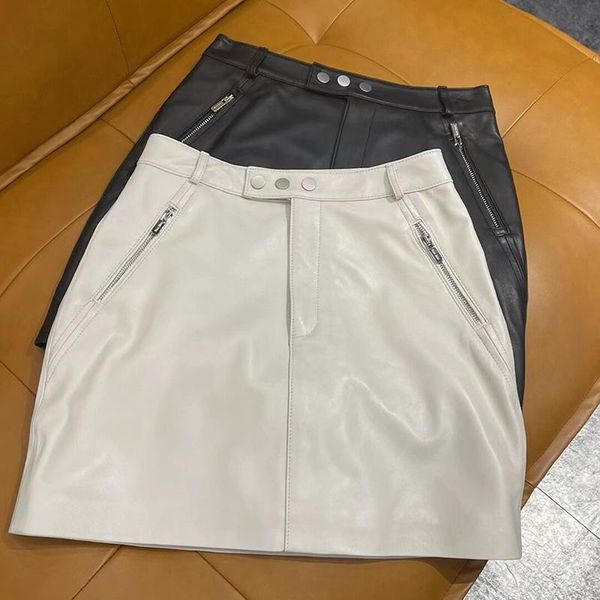 skirts mini women 2021 fashion high waist a line genuine leather skirt short style plus size, Black
skirts mini women 2021 fashion high waist a line genuine leather skirt short style plus size, Black