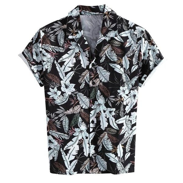 shirts men dress hawaiian print short sleeve streetwear turn down collar party shirt plus size button chemise #v men's casual, White;black
shirts men dress hawaiian print short sleeve streetwear turn down collar party shirt plus size button chemise #v men's casual, White;black