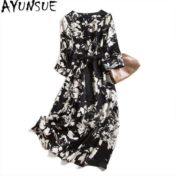 spring dress 2021 woman summer 100% real silk elegant satin vintage ladies dresses midi kj7066 casual, Black;gray
spring dress 2021 woman summer 100% real silk elegant satin vintage ladies dresses midi kj7066 casual, Black;gray
