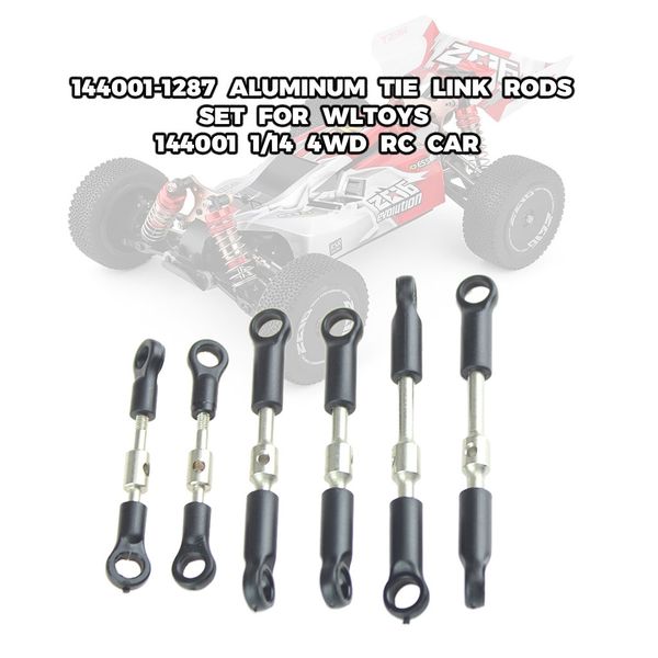 wltoys rc car accessories rc parts 144001-1287 aluminum tie link rods set for wltoys 144001 1/14 4wd rc car traxxas trx4 #
wltoys rc car accessories rc parts 144001-1287 aluminum tie link rods set for wltoys 144001 1/14 4wd rc car traxxas trx4 #