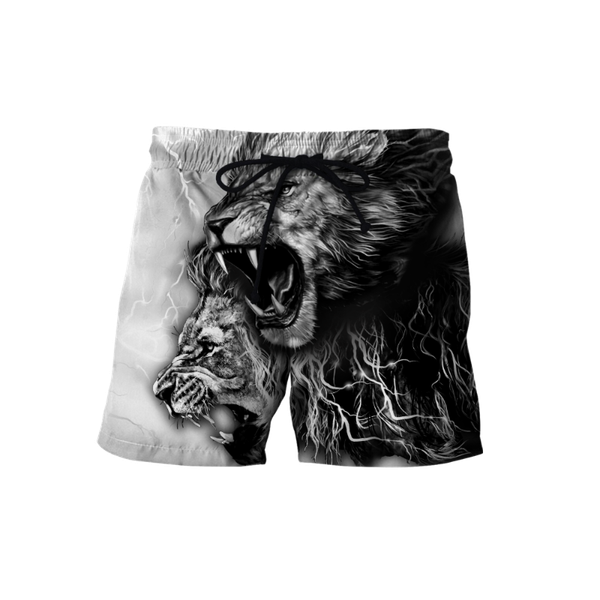 men's shorts mens elastic waist lion series tattoo 3d print summer beach streetwear harajuku casual quick dry baggys 004, White;black
men's shorts mens elastic waist lion series tattoo 3d print summer beach streetwear harajuku casual quick dry baggys 004, White;black