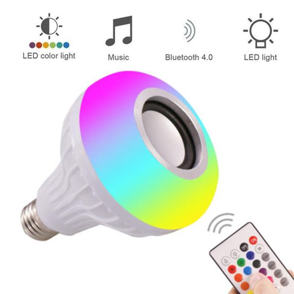 bulbs smart e27 rgb color music play lamp wireless bluetooth speaker led bulb light 12w playing dimmable with remote
bulbs smart e27 rgb color music play lamp wireless bluetooth speaker led bulb light 12w playing dimmable with remote