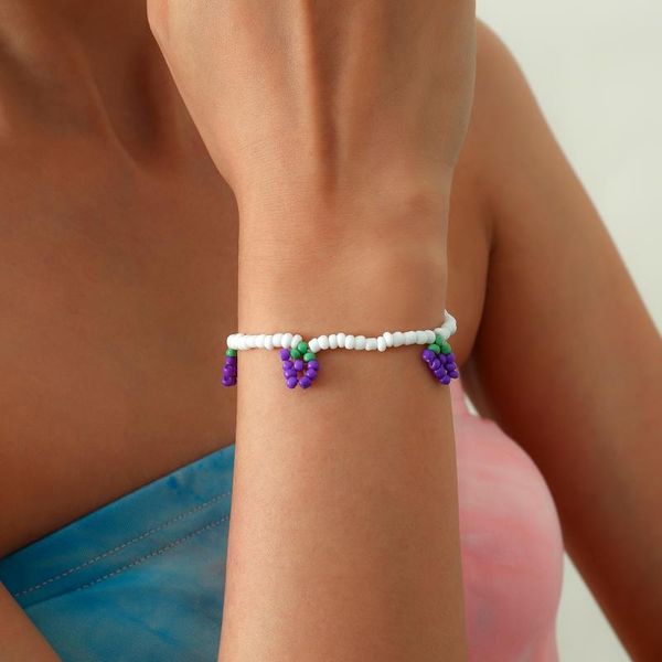 charm bracelets ingesight.z boho cute beaded chain bangles fruit pendant wrist couple friendship for women jewelry, Golden;silver
charm bracelets ingesight.z boho cute beaded chain bangles fruit pendant wrist couple friendship for women jewelry, Golden;silver