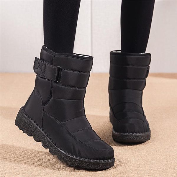 boots women's waterproof snow thick plush ankle warm cotton outdoor 2021 shoes, Black
boots women's waterproof snow thick plush ankle warm cotton outdoor 2021 shoes, Black