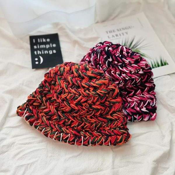 wide brim hats fashion ins knitted hat female winter korean twist fisherman casual thread beanie bucket, Blue;gray
wide brim hats fashion ins knitted hat female winter korean twist fisherman casual thread beanie bucket, Blue;gray