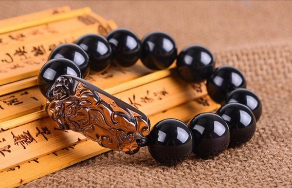 charm bracelets fashionable natural crystal obsidian mink men's bracelet for money and transport, Golden;silver
charm bracelets fashionable natural crystal obsidian mink men's bracelet for money and transport, Golden;silver