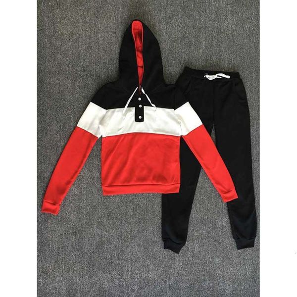 women two piece clothing set autumn tracksuit patchwork hoodie sweatshirt long pant jogger outfit set female sweat suit wholesale, Gray
women two piece clothing set autumn tracksuit patchwork hoodie sweatshirt long pant jogger outfit set female sweat suit wholesale, Gray