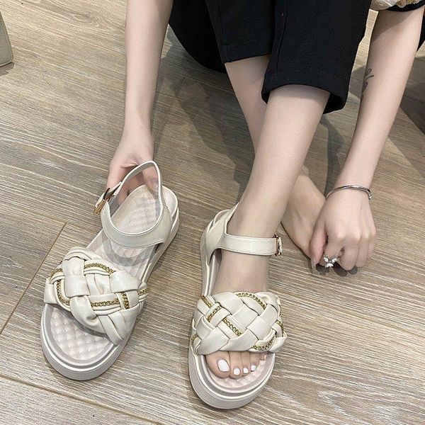 sandals women summer fashion women's 2021 platform shoes round head comfortable open toe weave, Black
sandals women summer fashion women's 2021 platform shoes round head comfortable open toe weave, Black