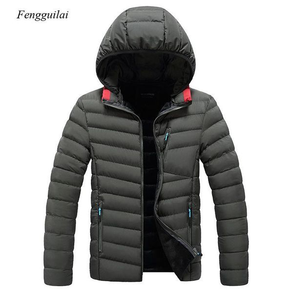 men's down & parkas winter fashion hooded cotton jacket short korean version of the trend handsome men, Black
men's down & parkas winter fashion hooded cotton jacket short korean version of the trend handsome men, Black