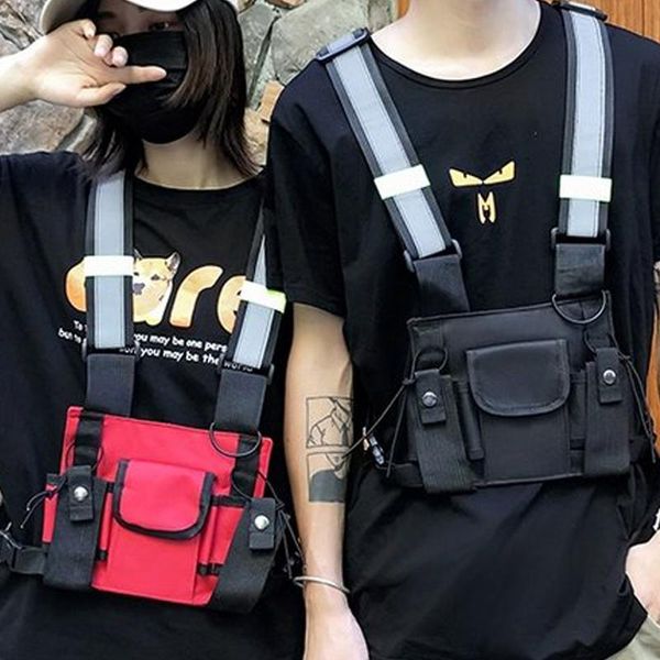 waist bags men red black tactical rig vest female male streetwear pack women night reflective running chest bag g125
waist bags men red black tactical rig vest female male streetwear pack women night reflective running chest bag g125