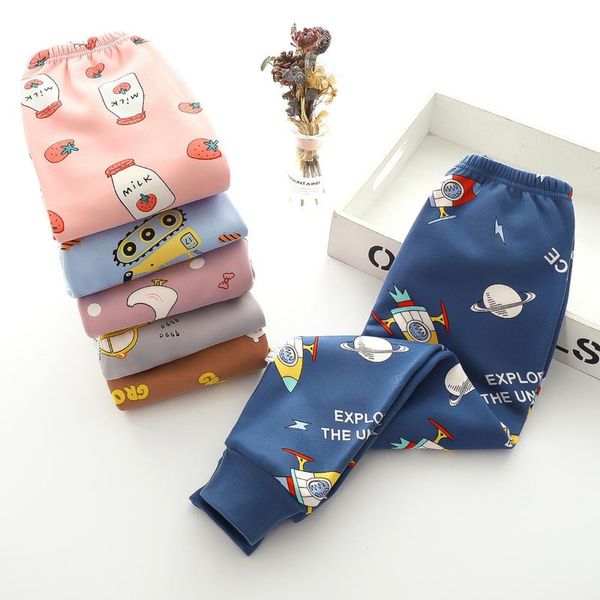 pajamas children warm trousers winter long johns kids cotton home pants thicken girls boys thermal underwear 1-14y, Blue;red
pajamas children warm trousers winter long johns kids cotton home pants thicken girls boys thermal underwear 1-14y, Blue;red