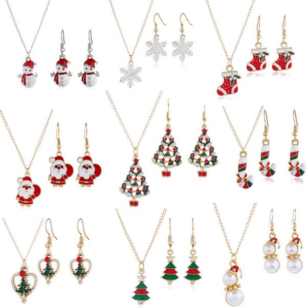 earrings & necklace christmas decorations for home earring santa claus tree elk merry 2022 ornament xmas happy year navidad, Silver
earrings & necklace christmas decorations for home earring santa claus tree elk merry 2022 ornament xmas happy year navidad, Silver