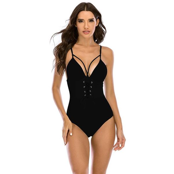 women's swimwear bikini v-neck strap one-piece swimsuit european style big breast s-xl set, White;black
women's swimwear bikini v-neck strap one-piece swimsuit european style big breast s-xl set, White;black