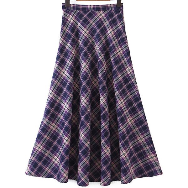malina purple plaid printed skirts women fashion high waisted skirt elegant england style midi female ladies hae, Black
malina purple plaid printed skirts women fashion high waisted skirt elegant england style midi female ladies hae, Black