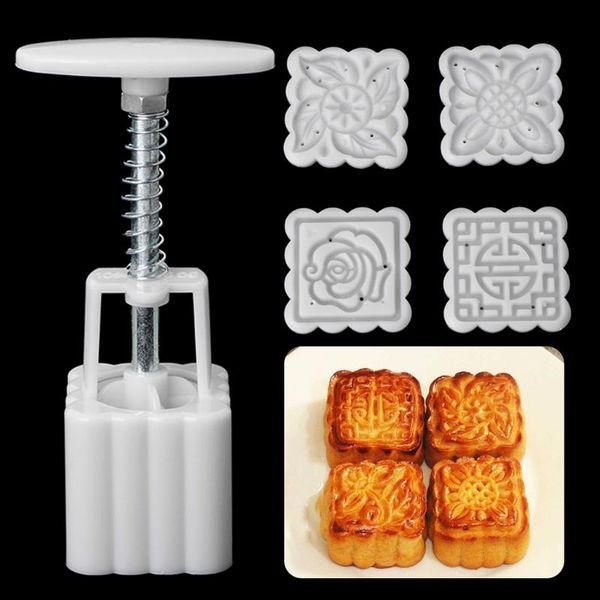 baking moulds 5pcs stamps 50g square flower biscuits moon cake mold mould pastry mooncake hand diy tool
baking moulds 5pcs stamps 50g square flower biscuits moon cake mold mould pastry mooncake hand diy tool