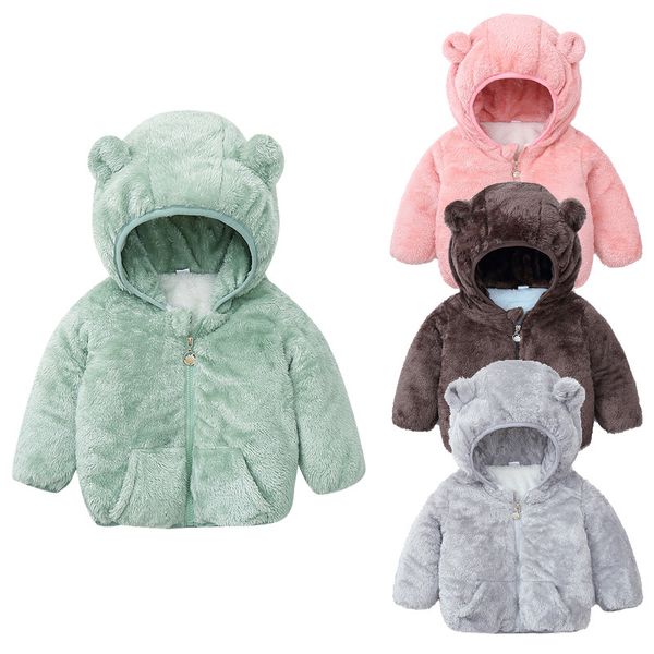 winter new arrival korean version pure color woolen warm fashion thickened jacket coat kids hooded outerwear cute girls clothes, Blue;gray
winter new arrival korean version pure color woolen warm fashion thickened jacket coat kids hooded outerwear cute girls clothes, Blue;gray