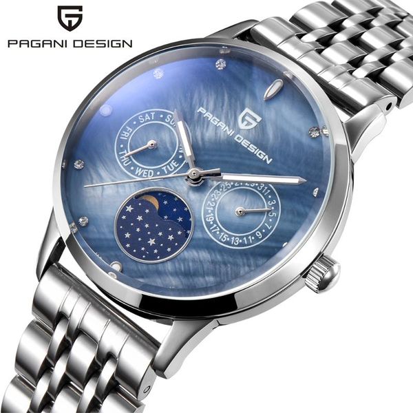 wristwatches pagani design brand lady fashion quartz watch dress watches relogio feminino shell dial luxury waterproof women 30m buckle, Slivery;brown
wristwatches pagani design brand lady fashion quartz watch dress watches relogio feminino shell dial luxury waterproof women 30m buckle, Slivery;brown