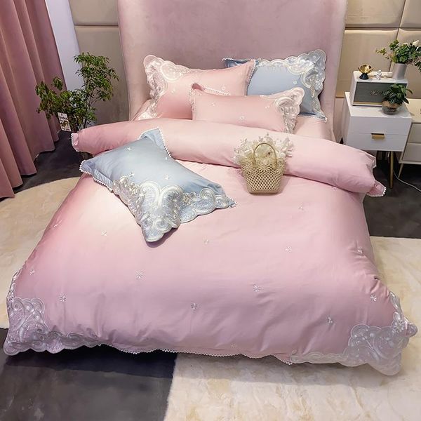4pcs cotton bedding set full king double bed duvet cover flat sheet pillowcase home embroidery bedclothes bedroom sets
4pcs cotton bedding set full king double bed duvet cover flat sheet pillowcase home embroidery bedclothes bedroom sets