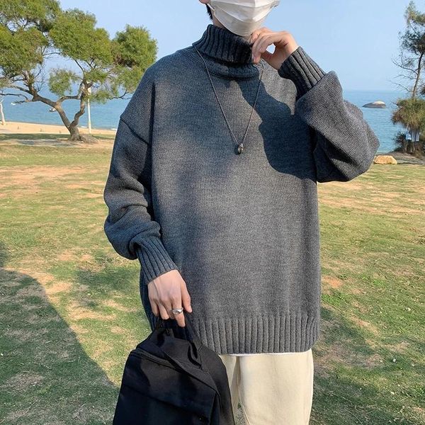 men's sweaters turtleneck men loose knitted pullover streetwear mens oversized sweater fashion casual pullovers -5xl, White;black
men's sweaters turtleneck men loose knitted pullover streetwear mens oversized sweater fashion casual pullovers -5xl, White;black
