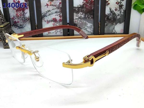 designer fashion luxury cart/er sunglasses natural white buffalo black horn men wood rimless mirror glasses gafas for driving club clear 3mf, White;black
designer fashion luxury cart/er sunglasses natural white buffalo black horn men wood rimless mirror glasses gafas for driving club clear 3mf, White;black
