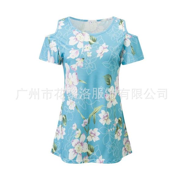 summer round-neck short-sleeve print off-the-shoulder loose-fitting casual t-shirt large size women's top, White
summer round-neck short-sleeve print off-the-shoulder loose-fitting casual t-shirt large size women's top, White