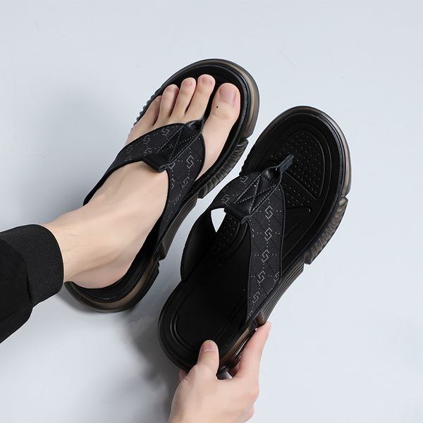 men's slippers 2021 summer casual shoes men's fashion beach sandals flip flops, Black
men's slippers 2021 summer casual shoes men's fashion beach sandals flip flops, Black