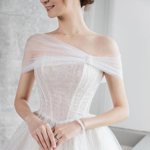 wraps & jackets tulle bridal shawl cover arm decoration accessories white champagne removable wedding wrap
wraps & jackets tulle bridal shawl cover arm decoration accessories white champagne removable wedding wrap