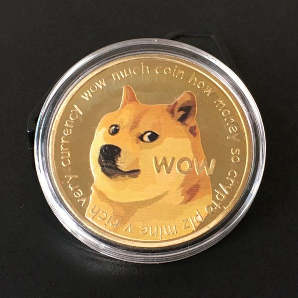 beautiful wow coin gold plated dogecoin commemorative coins cute dog pattern dog souvenir collection gifts
beautiful wow coin gold plated dogecoin commemorative coins cute dog pattern dog souvenir collection gifts