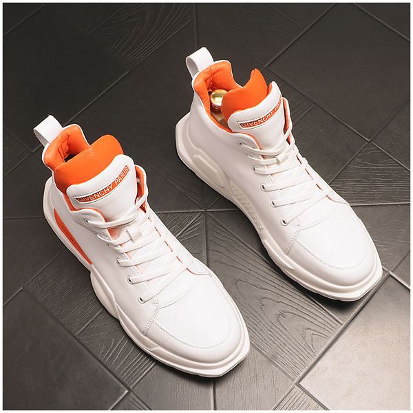 spring white men business wedding casual shoes fashion designer round toe lace up breathable sneakers european street cool walking loafers y, Black
spring white men business wedding casual shoes fashion designer round toe lace up breathable sneakers european street cool walking loafers y, Black