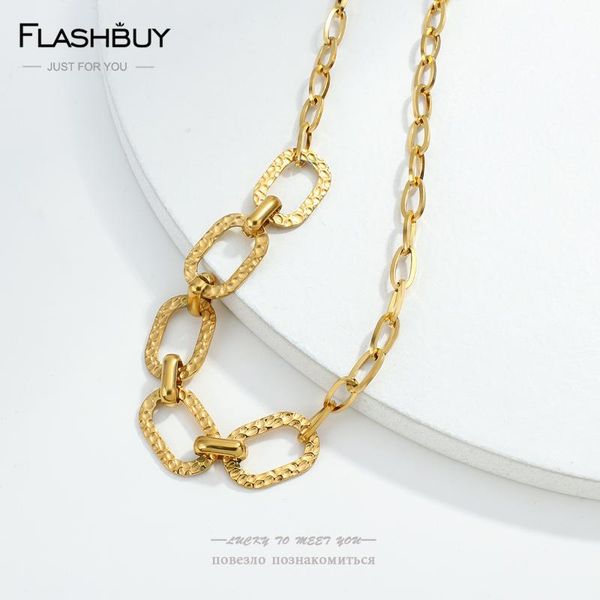 pendant necklaces flashbuy unique design geometric necklace women men gold color chain stainless steel collar jewelry 2021 bijoux, Silver
pendant necklaces flashbuy unique design geometric necklace women men gold color chain stainless steel collar jewelry 2021 bijoux, Silver