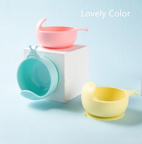 slip-resistant sucker design baby bowl silicone cartoon snail infant feeding tableware children kids dishes bowls
slip-resistant sucker design baby bowl silicone cartoon snail infant feeding tableware children kids dishes bowls