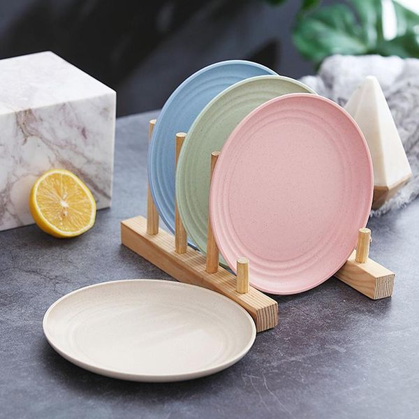 dishes & plates 4 pcs household eco-friendly wheat straw unbreakable fruit bones plate round colorful salad bowl
dishes & plates 4 pcs household eco-friendly wheat straw unbreakable fruit bones plate round colorful salad bowl