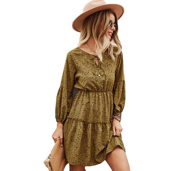 casual dresses donsignet fashion women's dress autumn leisure v-neck pullover print lace waist slim long-sleeved elegant, Black;gray
casual dresses donsignet fashion women's dress autumn leisure v-neck pullover print lace waist slim long-sleeved elegant, Black;gray