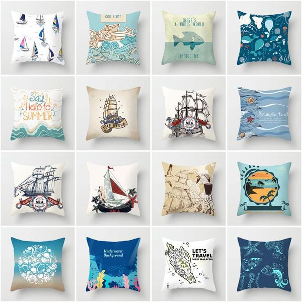 fashion home decoration pillowcase bedding marine life sailboat polyester sofa cushion cover car office cushion/decorative pillow
fashion home decoration pillowcase bedding marine life sailboat polyester sofa cushion cover car office cushion/decorative pillow