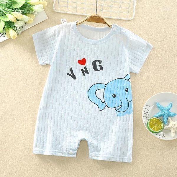 jumpsuits yg brand children's clothing wholesale summer baby jumpsuit cotton creeping suit 0-2t boys and girls born clothe, Blue
jumpsuits yg brand children's clothing wholesale summer baby jumpsuit cotton creeping suit 0-2t boys and girls born clothe, Blue