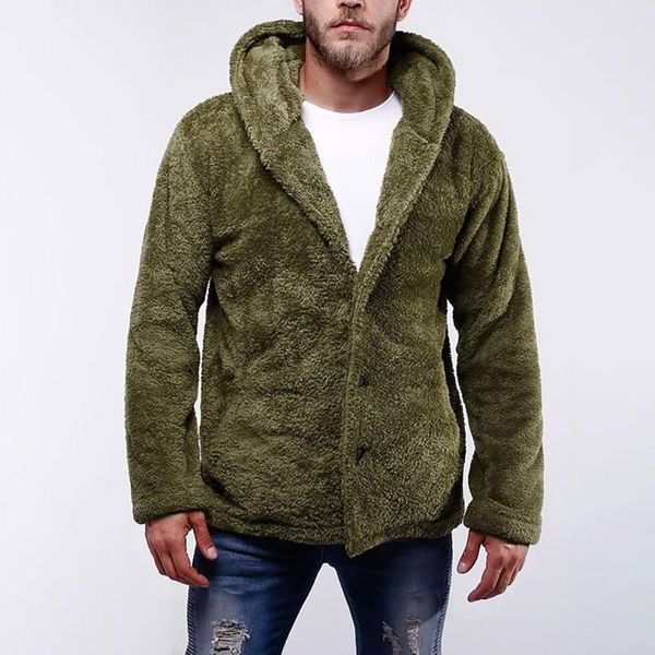 men's jackets warm thick faux fur hooded jacket 2021 man long sleeve winter coat male fluffy fleece chaquetas hombre, Black;brown
men's jackets warm thick faux fur hooded jacket 2021 man long sleeve winter coat male fluffy fleece chaquetas hombre, Black;brown
